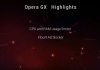 Opera gaming web browser