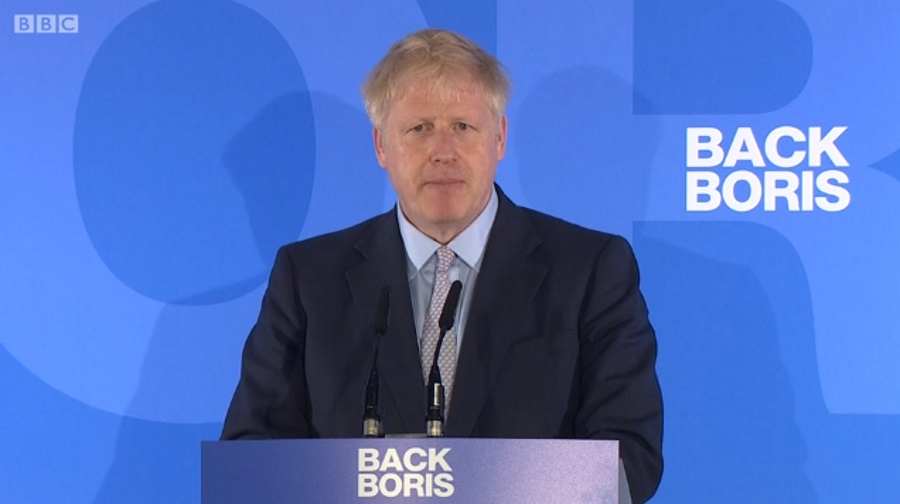 Boris Johnson officially launches his bid to be UK Prime Minister