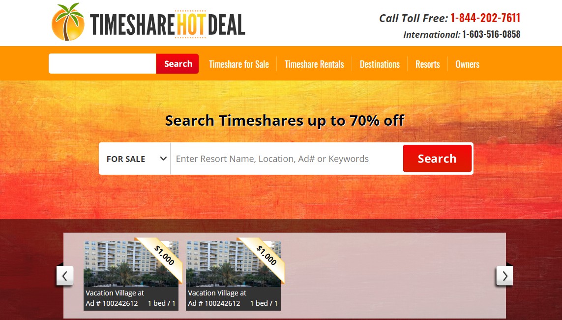 Timeshare Hot Deal