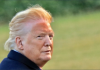 Trump cries foul over a photo showcasing his drastic tan line