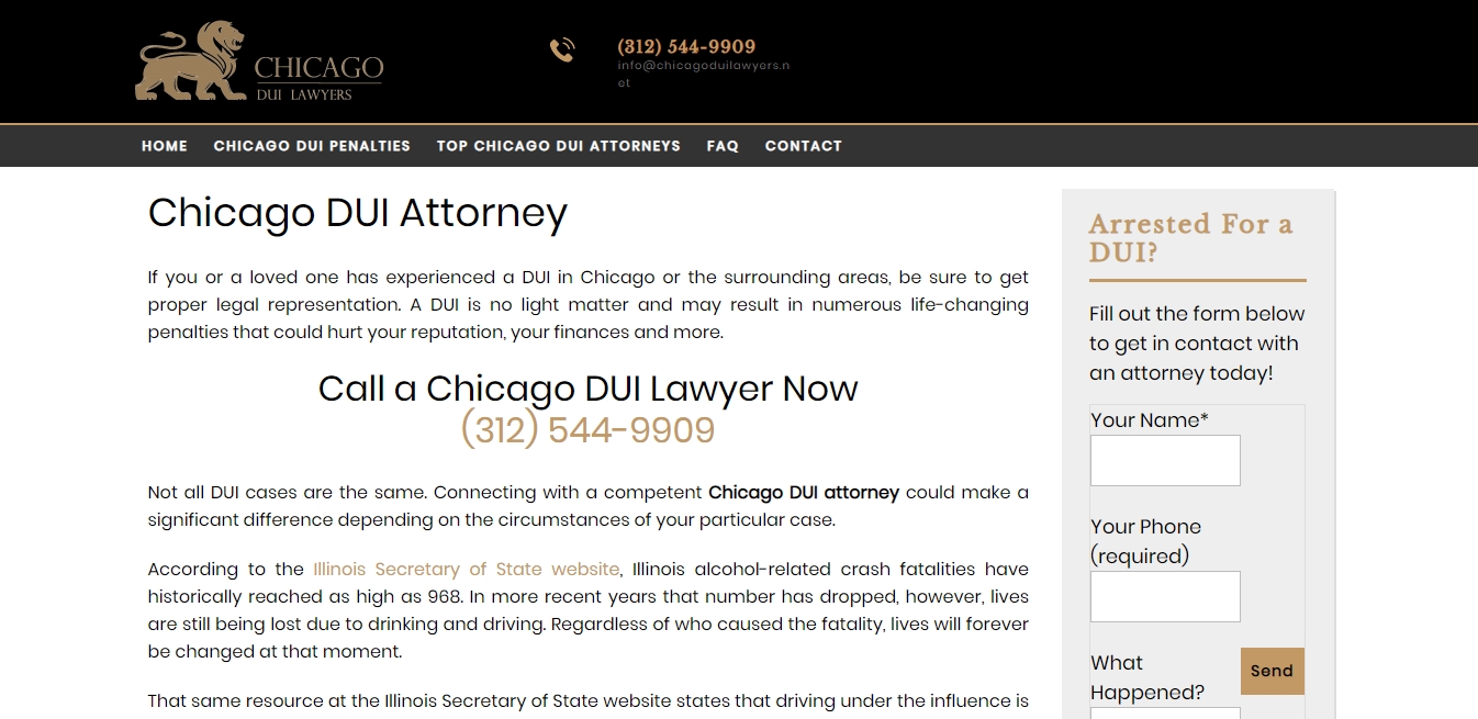 Chicago DUI Lawyers