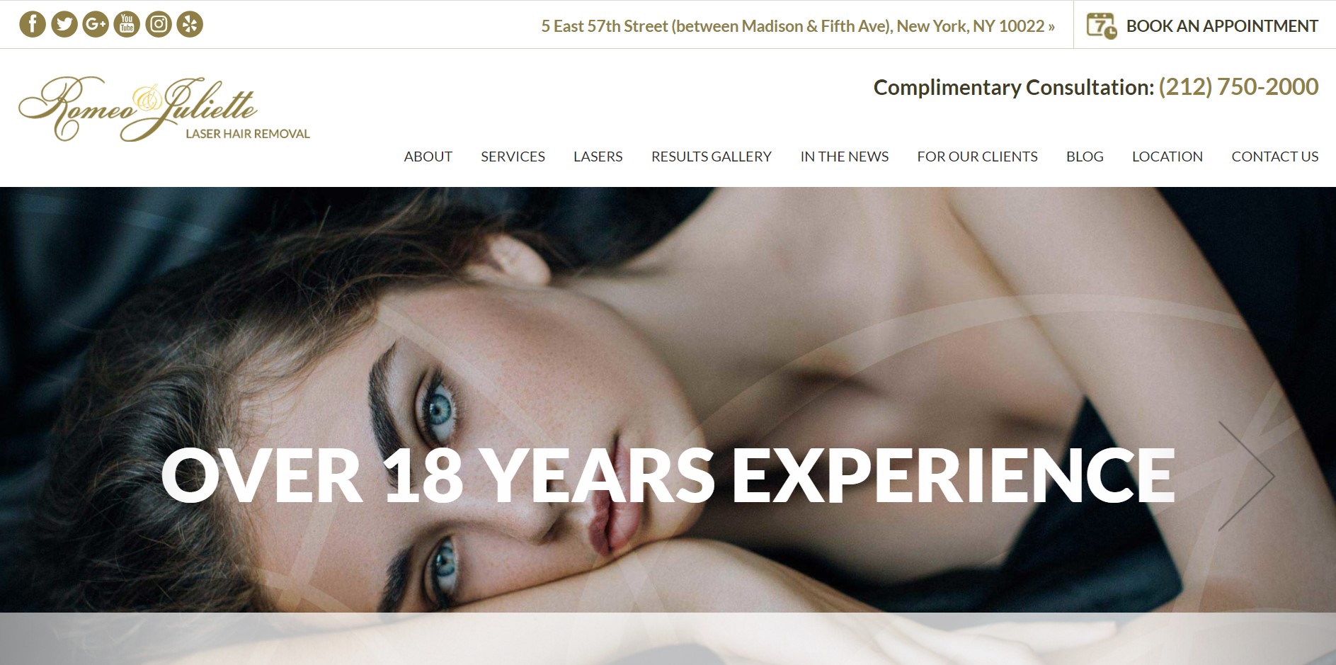 romeo and juliette hair removal clinic in new york