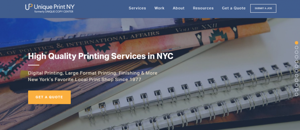 Commercial print jobs new york