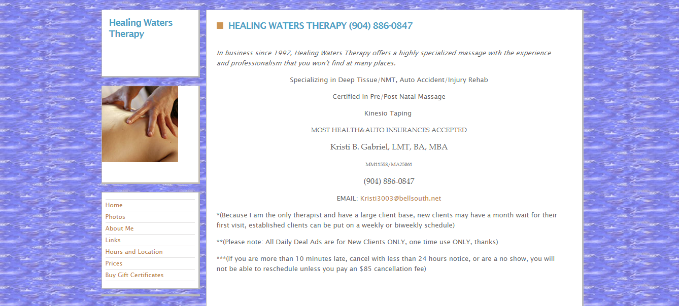 Jacksonville's Best Massage Therapy