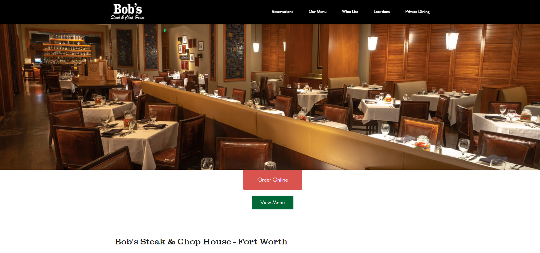 Steakhouses in Fort Worth