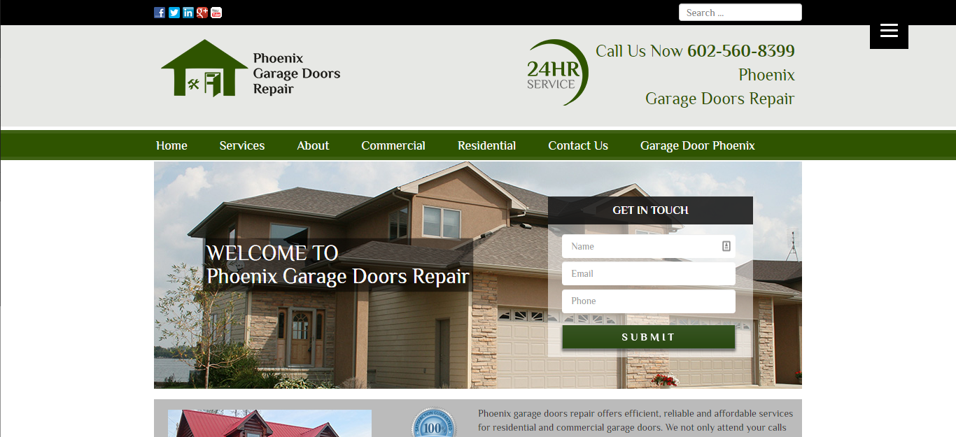 5 Best Garage Door Repair in Phoenix 