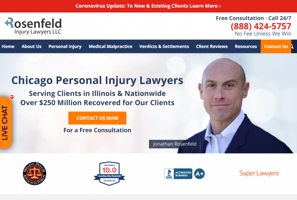 5 Best Personal Injury Attorneys in Chicago \uf947