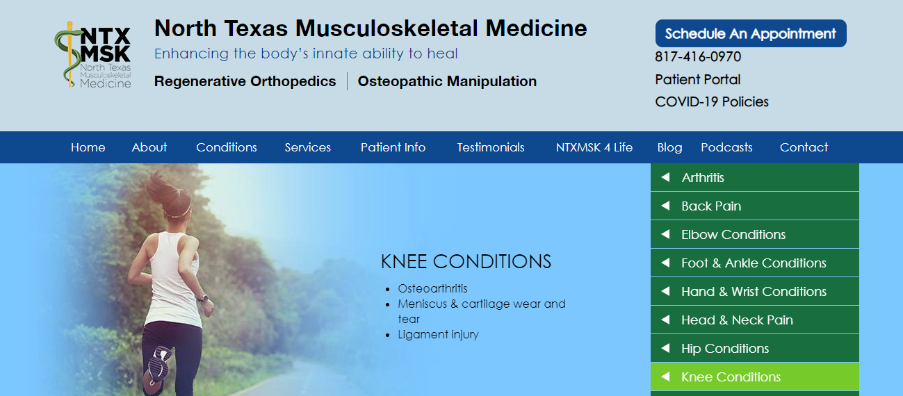North Texas Musculoskeletal Medicine in Dallas, TX