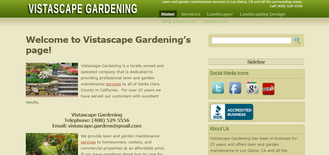Vistascape Gardening 