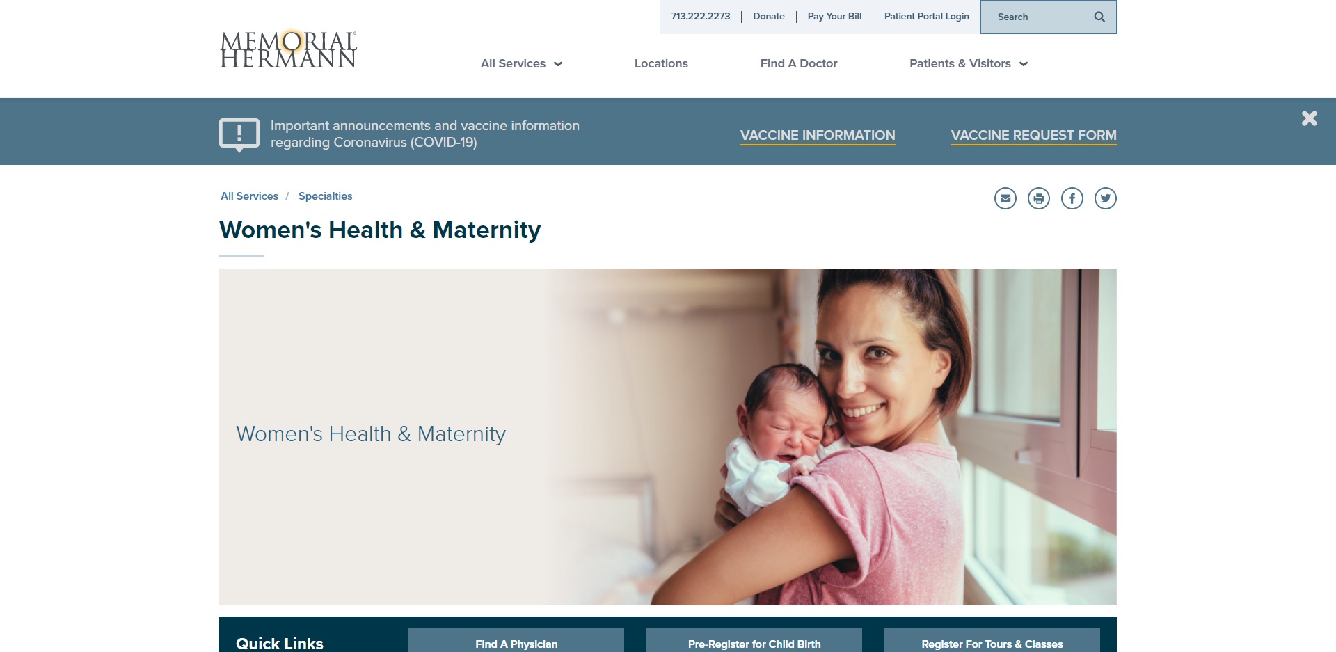 Houston's Best Maternity Hospitals