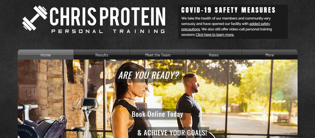 Chris Protein Personal Training 