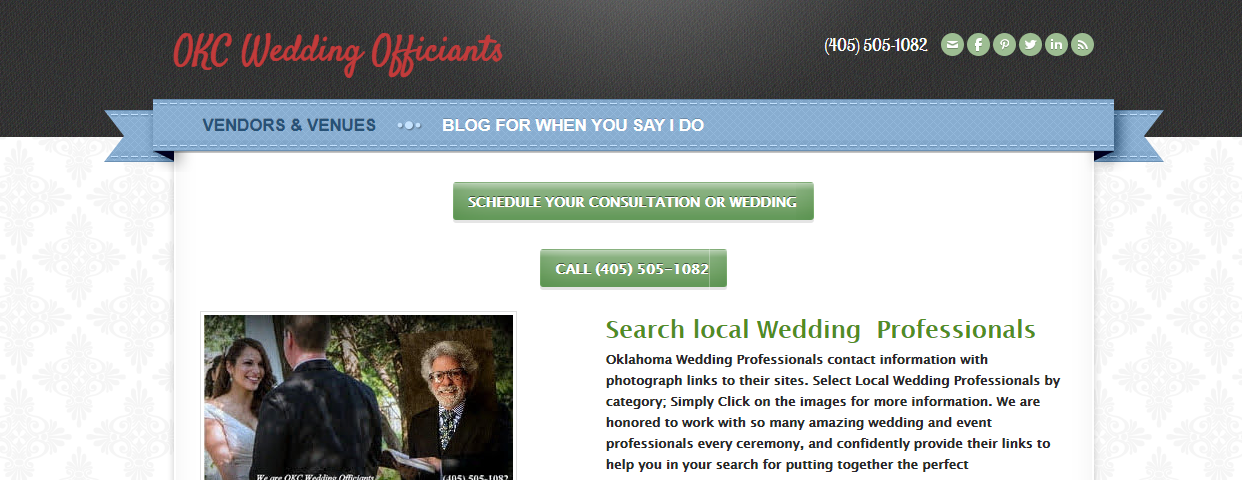 affordable Marriage Celebrants in Oklahoma City, OK