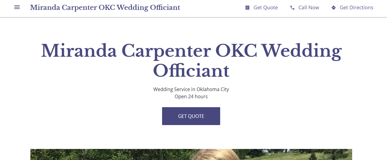 trusted Marriage Celebrants in Oklahoma City, OK