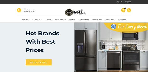 Best Refrigerator Stores in San Diego