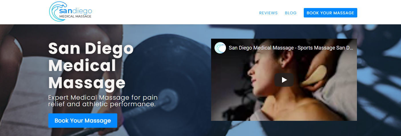 Medical massage in San Diego
