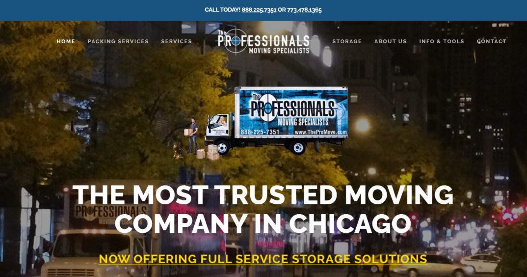 the Professionals Moving Specialists