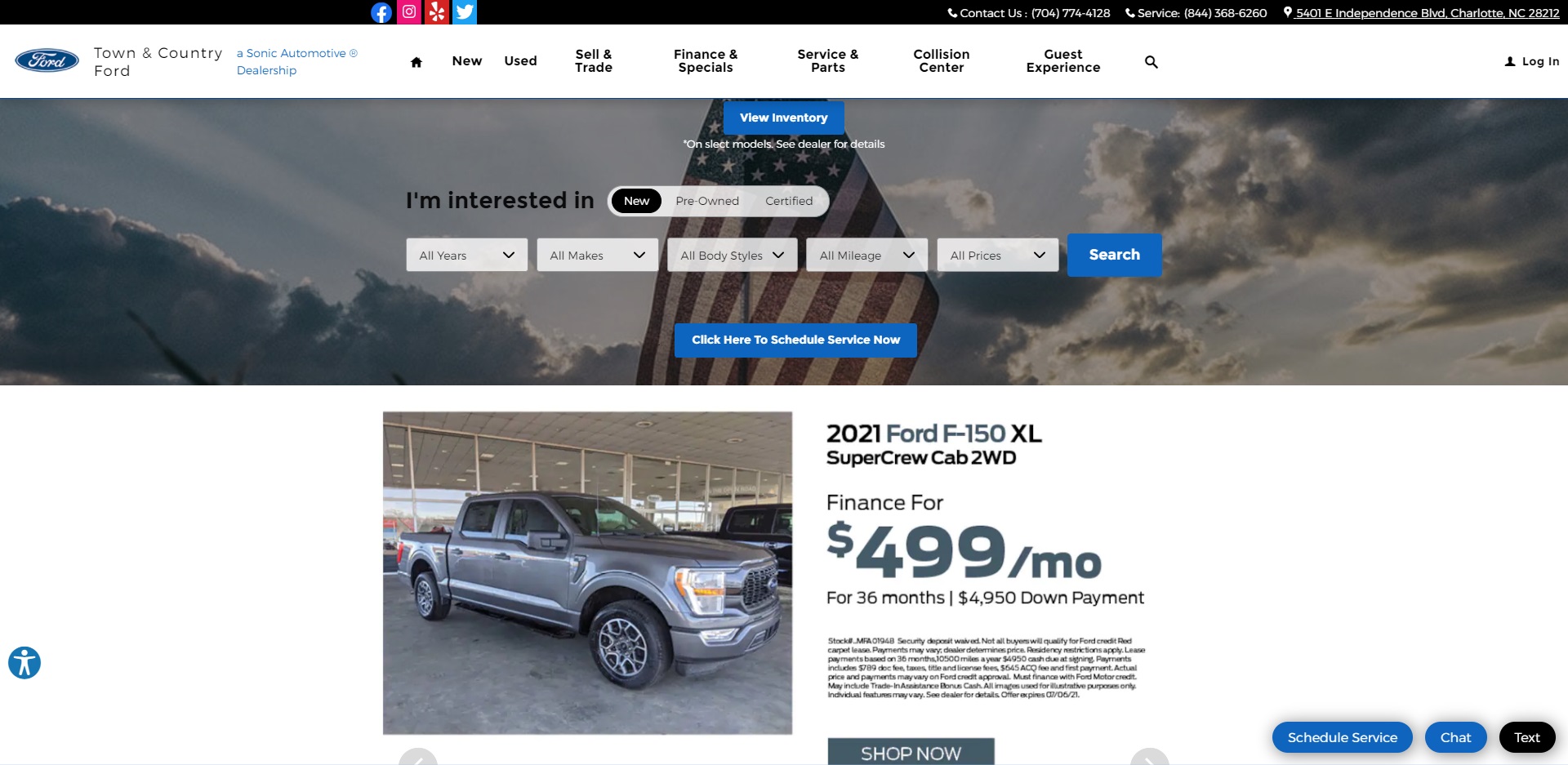 5 Best Ford Dealers in Charlotte