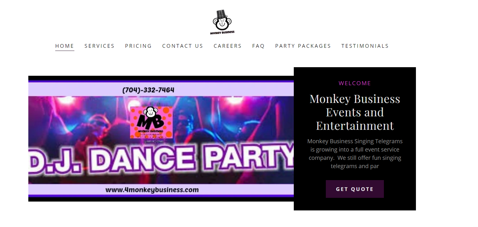 Monkey Business Events and Entertainment
