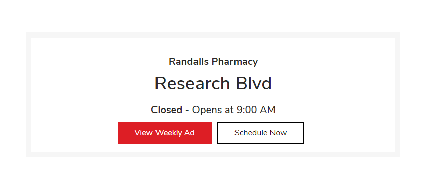 Randalls Pharmacy 