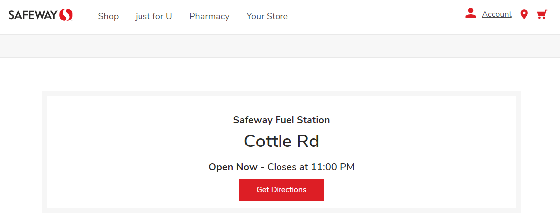 Safeway Fuel Station 