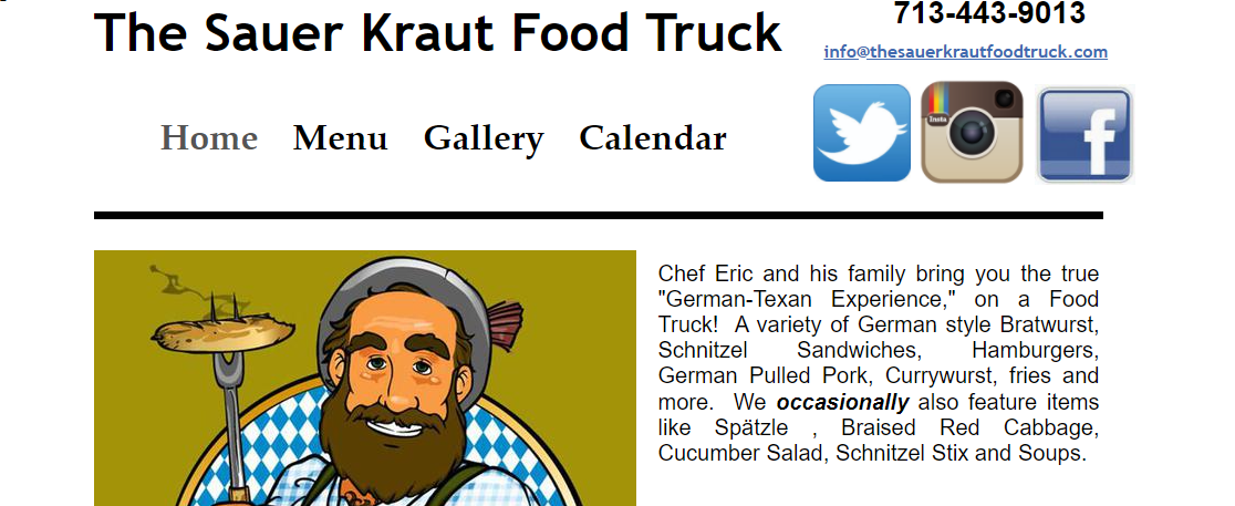 The Sauer Kraut Food Truck