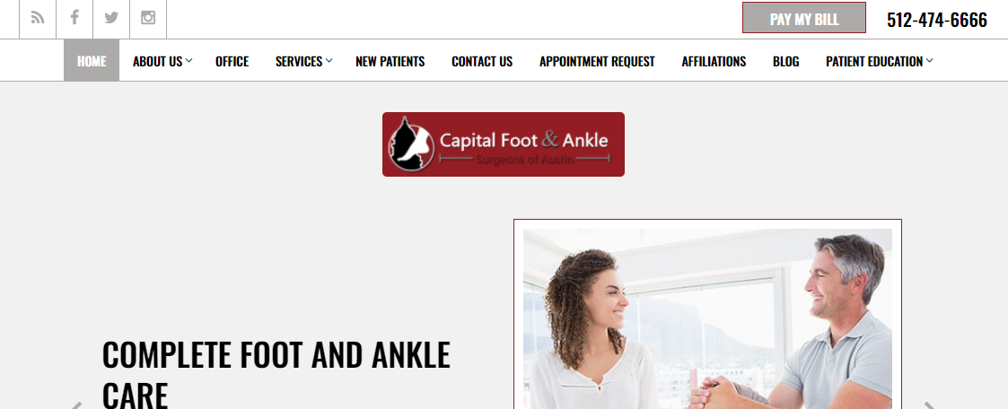 Capital Foot and Ankle Surgeons of Austin 