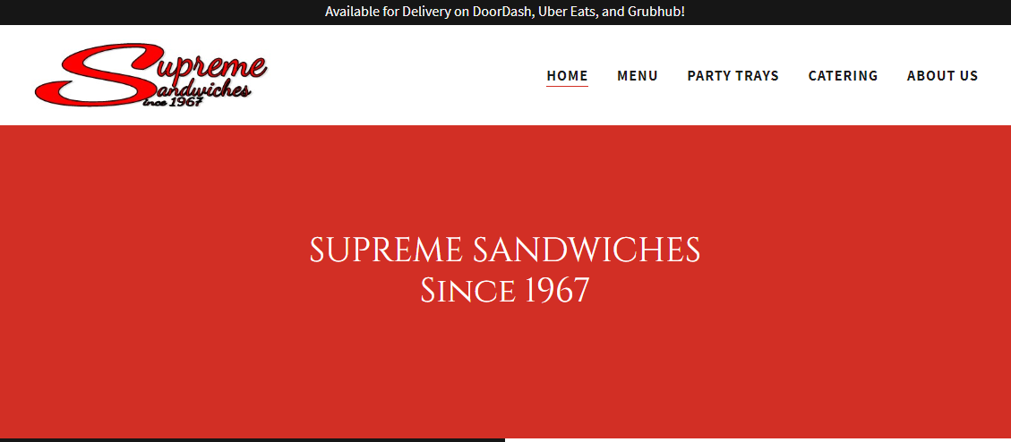 Supreme Sandwiches