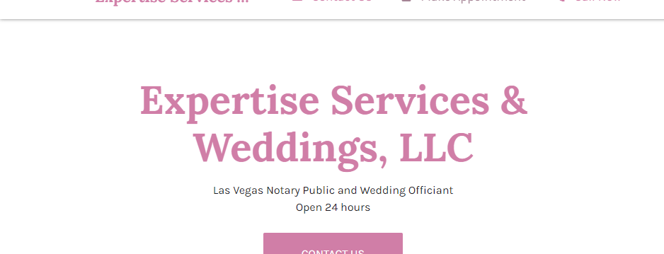 Professional Marriage Celebrants in Las Vegas