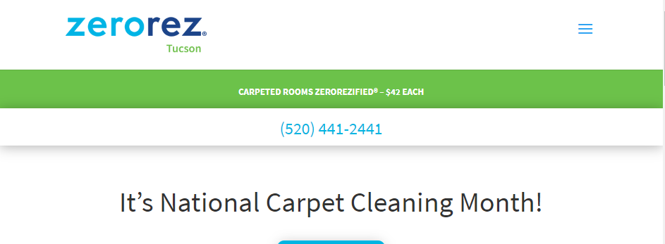 Top Carpet Cleaning Service in Tucson, AZ