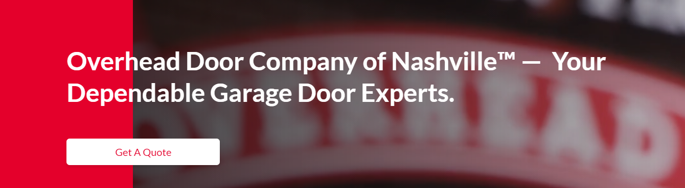 garage door repair in Nashville