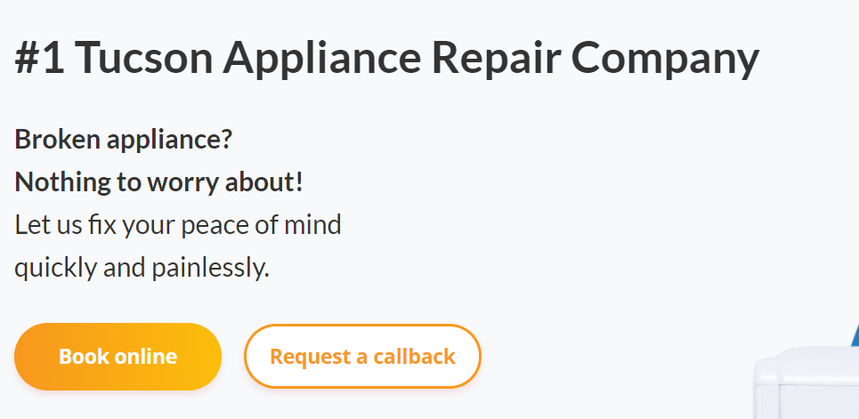 appliance repair services in Tucson