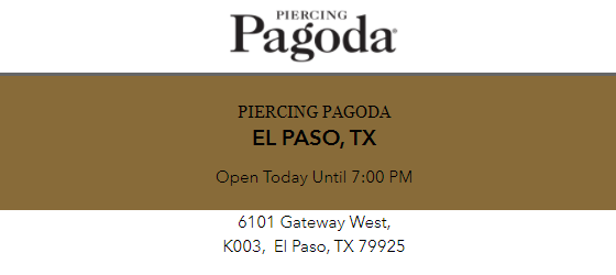 body piercing shops in El Paso