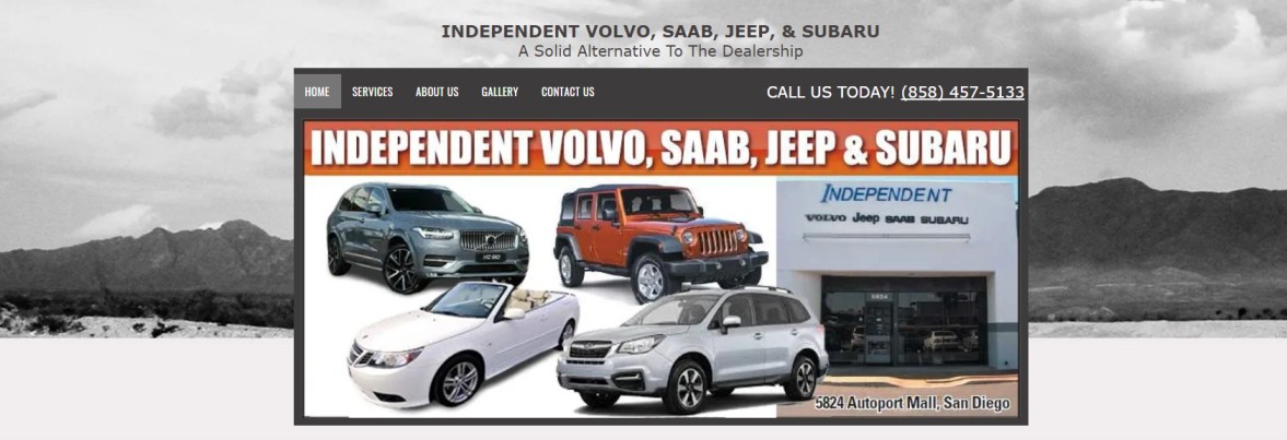 Independent Volvo Saab Jeep & Subaru