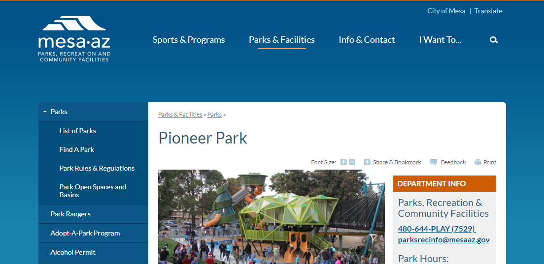 Pioneer Park 