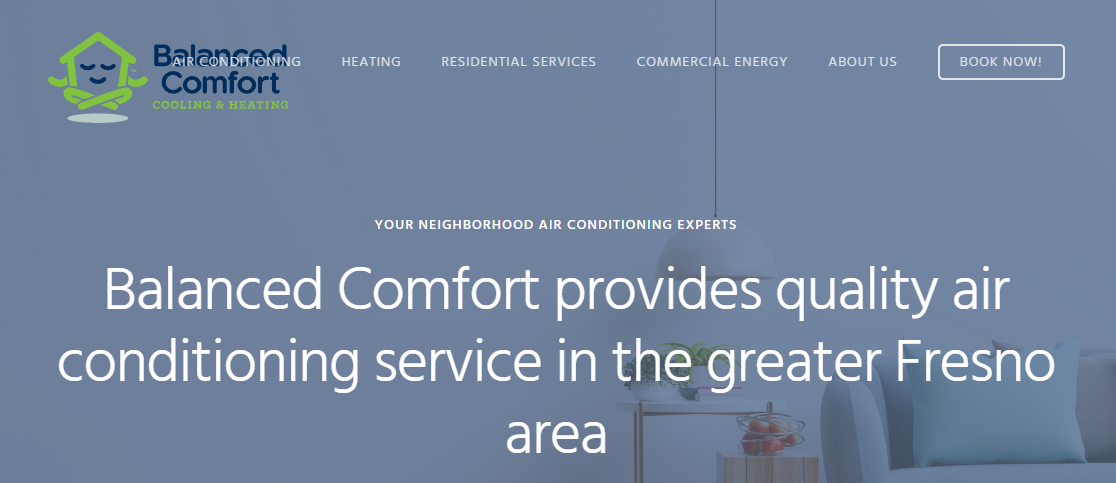 Balanced Comfort HVAC Services in Fresno, CA
