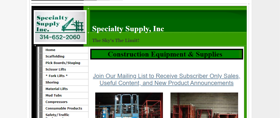 Specialty Supply, Inc. 