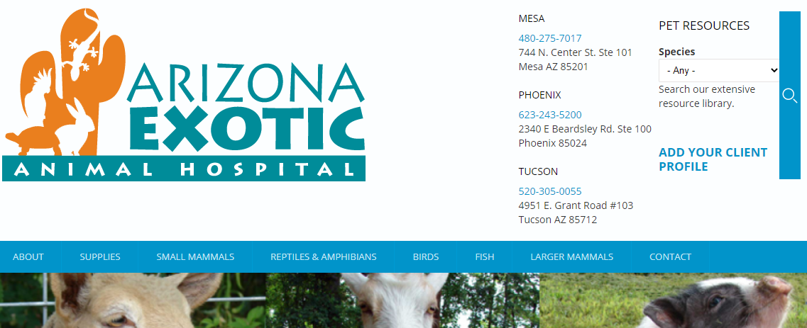 Arizona Exotic Animal Hospital 