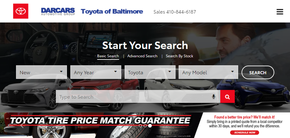 Reputable Toyota Dealers in Baltimore