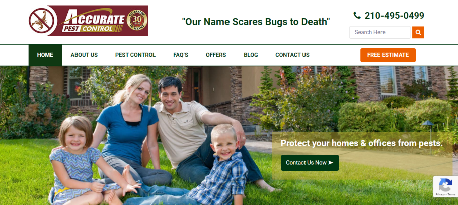Accurate Pest Control in San Antonio, TX