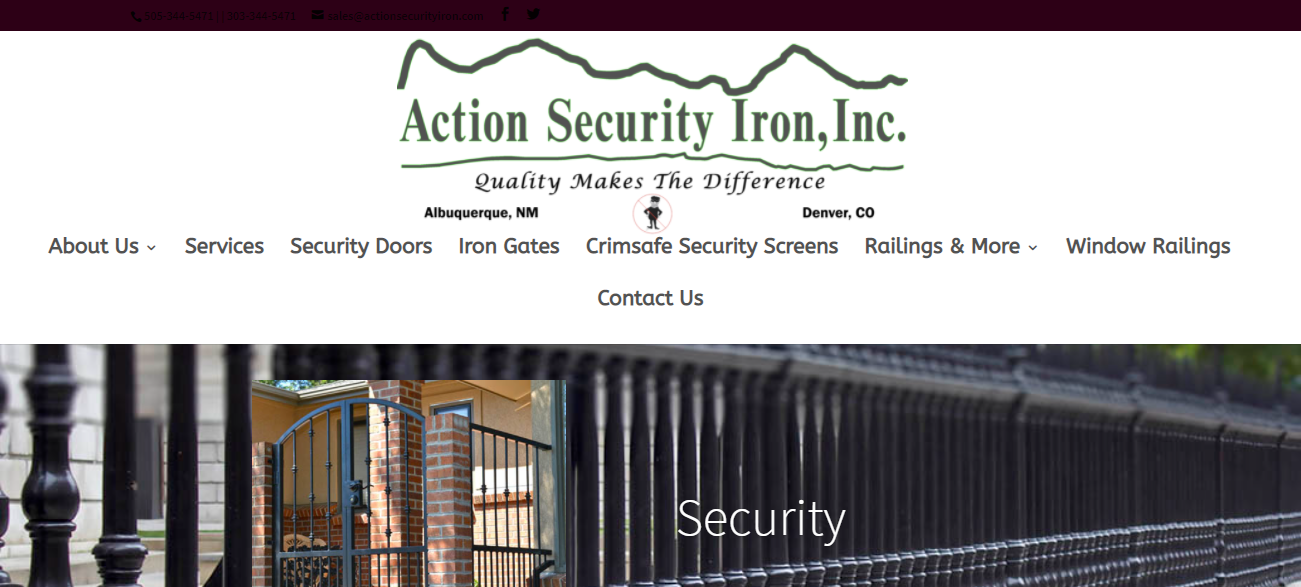 Action Security Iron in Albuquerque, NM