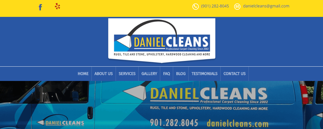 Daniel Cleans Cleaners in Memphis, TN