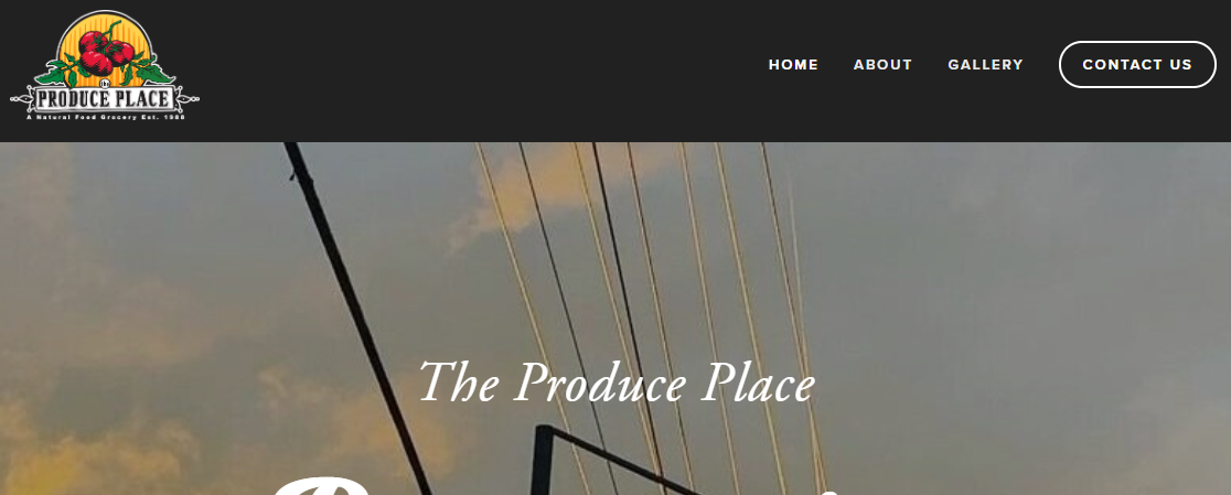 The place of the products 