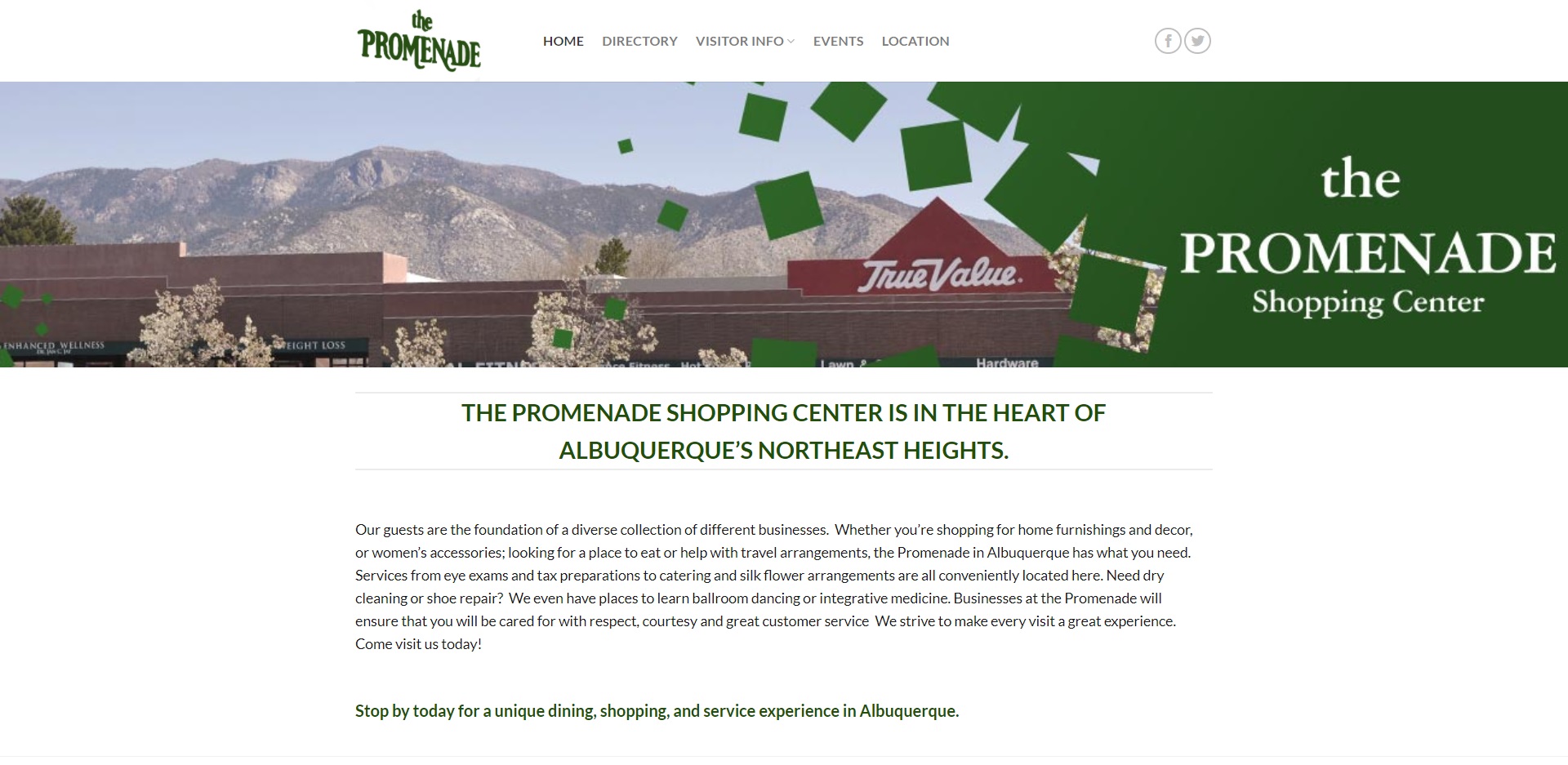 Albuquerque, NM's Best Shopping Centers