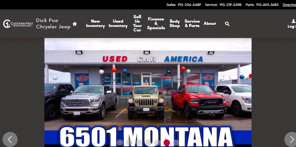 Reliable Jeep Dealers in El Paso