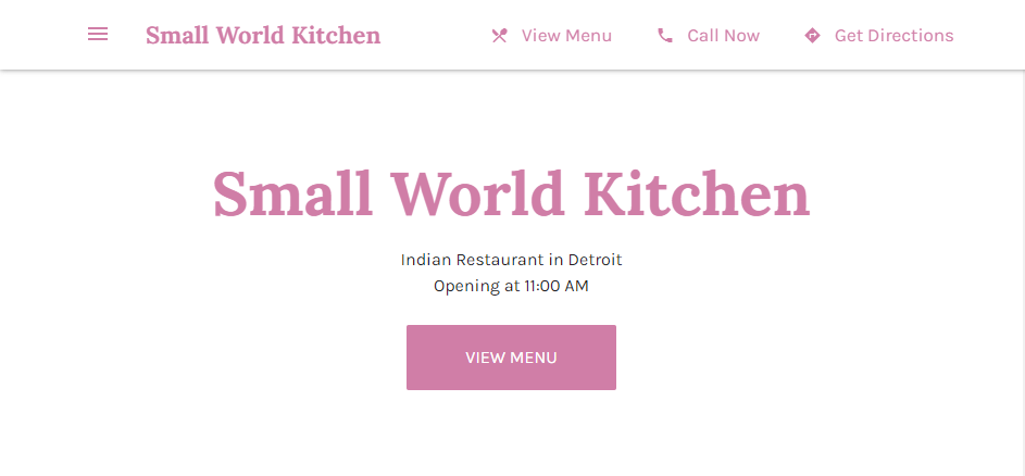 Spacious Indian Restaurants in Detroit