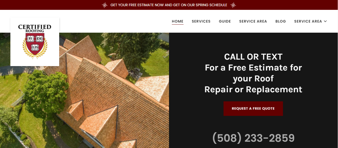Certified Roofing in Boston, MA