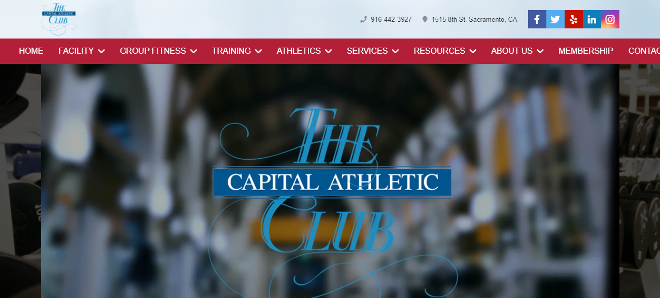 The Capital Athletic Club in Sacramento, CA