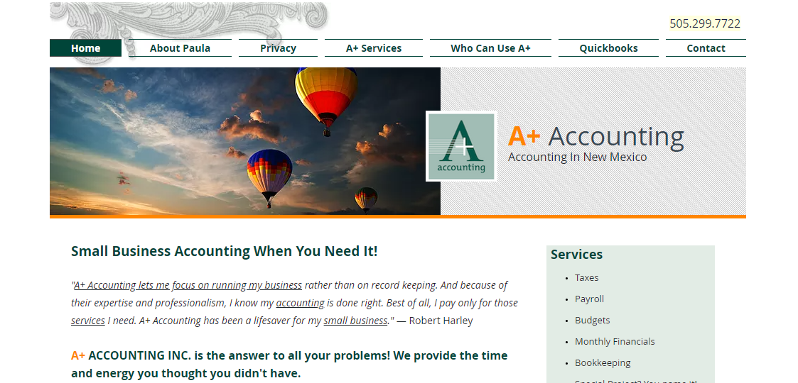 A+ Accounting  Auditors in Albuquerque, NM