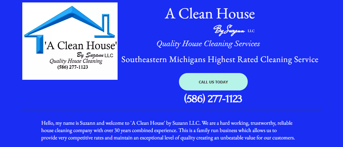A Clean House by Suzann LLC 