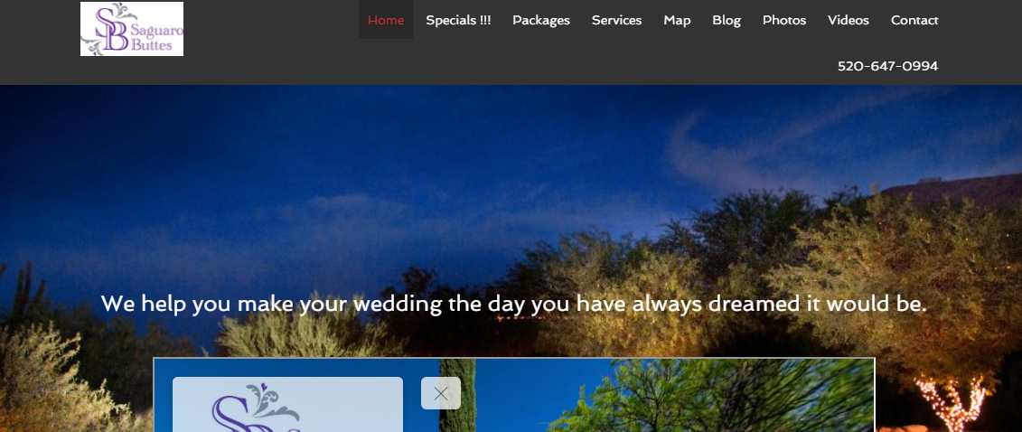 Saguaro Buttes Weddings and Events